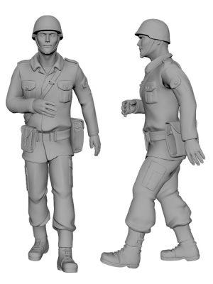 Soldier of the Polish Army - Infantry, Scale H0 M2 9