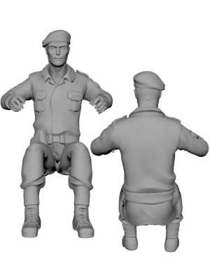 Polish Army commandos - Red berets Scale H0 M3 13
