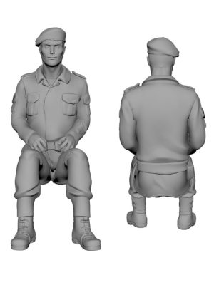Polish Army commandos - Red berets Scale H0 M3 14