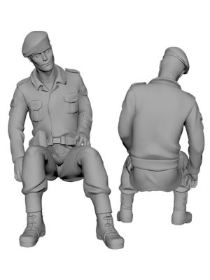 Polish Army commandos - Red berets Scale H0 M3 15