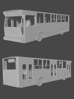 JELCZ M11- City Bus – 1980s, Scale H0 1:72